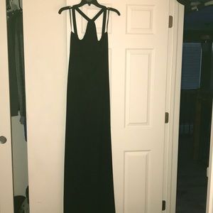Black evening dress